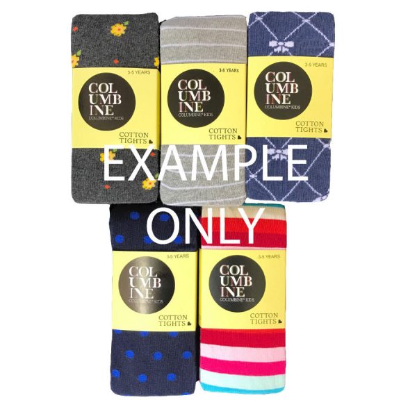 assorted patterned Cotton Tights